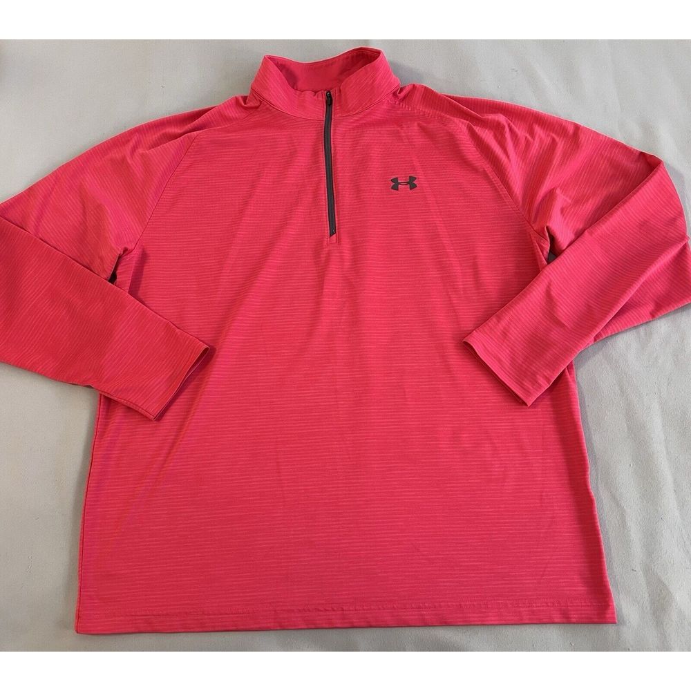 UNDER ARMOUR MENS CASUAL THERMO‎ ZIP SWEAT SWEATER SWEATSHIRT ORIGINAL SIZE XL